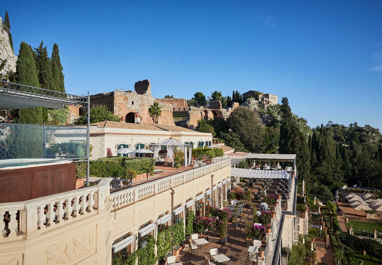 Grand Hotel Timeo, Luxury Hotel Overlooking Mount Etna